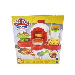 Play-Doh Stamp N' Top Pizza Oven Toy Kitchen Play Doh Set Fun